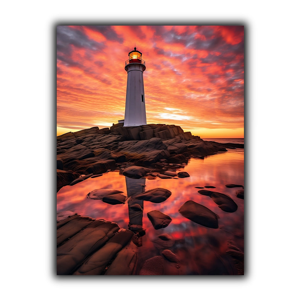 טבע | יצירות אמנות של Lighthouse מאת @leinwandbild24