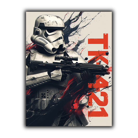 מלחמת הכוכבים | יצירות אמנות של Stormtrooper מאת @zegidesignai