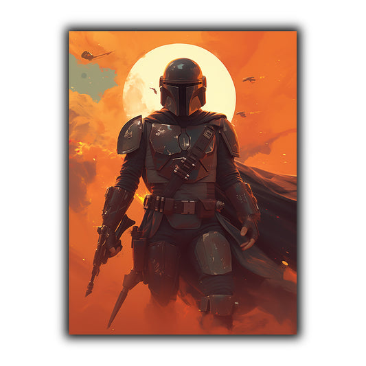 המנדלוריאן | יצירת אמנות Din Djarin מאת @sublixe