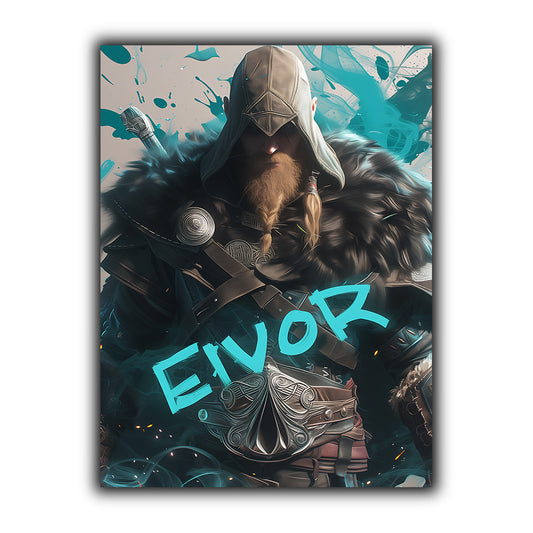 Assassin's Creed | Eivor Varinsdottir יצירת אמנות מאת @zegidesignai