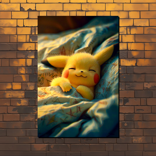 פוקימון | יצירות אמנות של Sleeping Pikachu מאת @Artfinity007