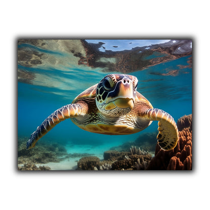 טבע | יצירות אמנות של Seaturtle מאת @leinwandbild24
