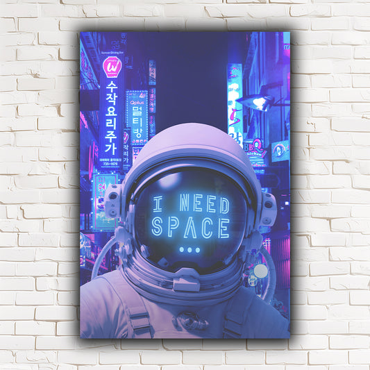 חלל | אני צריך יצירות אמנות של Space Cyberpunk מאת @snd_studi0