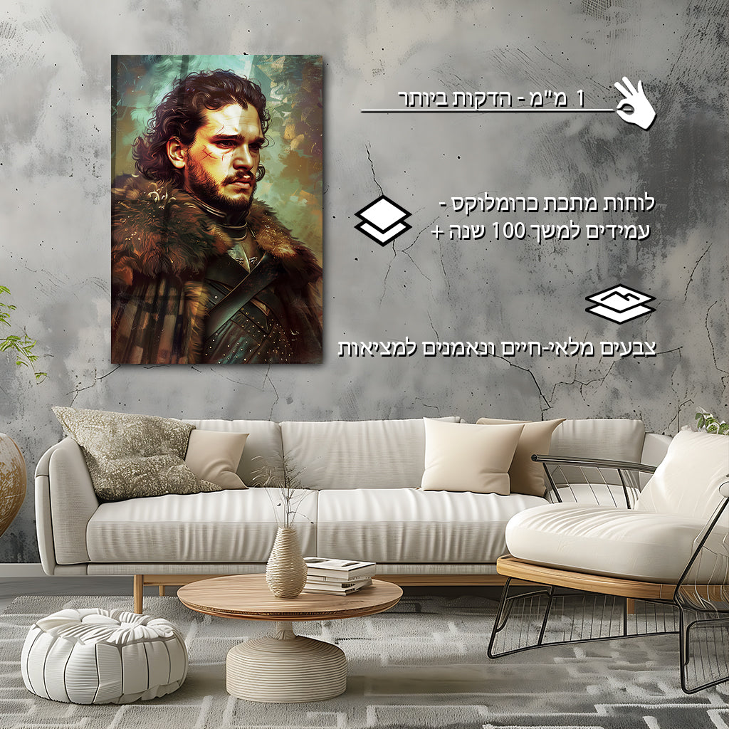 משחקי הכס | יצירות אמנות של Jon Snow מאת @sublixe