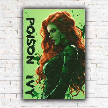 DC-Comics | יצירות אמנות Poison Ivy מאת @zegidesignai