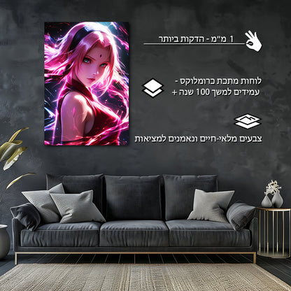 נארוטו | יצירות אמנות של סאקורה מאת @faissal_thomas