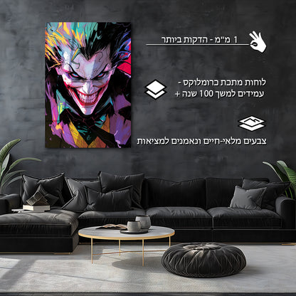 DC-Comics | יצירות אמנות של ג'וקר מאת @smitwalljourney