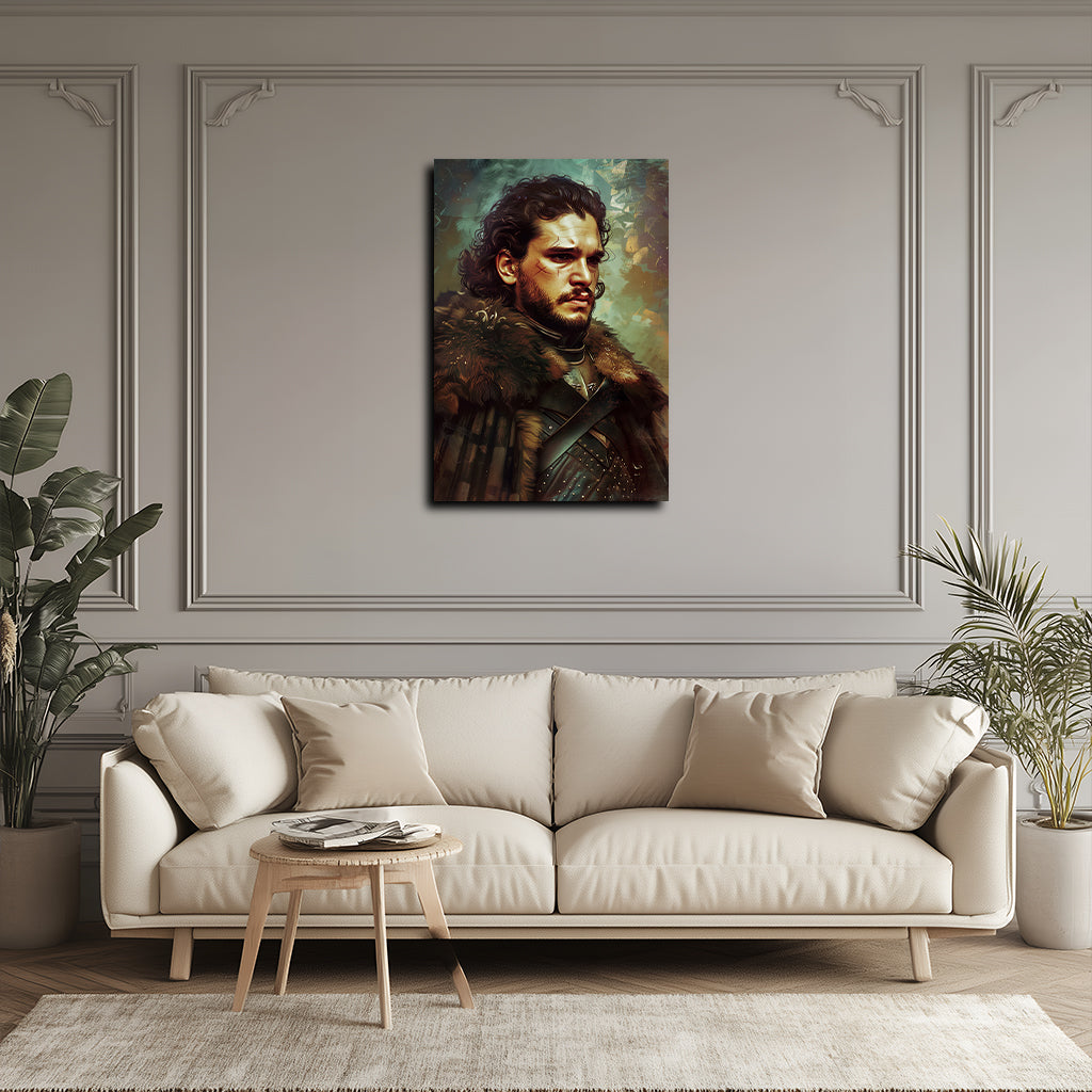 משחקי הכס | יצירות אמנות של Jon Snow מאת @sublixe