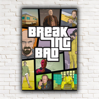 BreakingBad | יצירות אמנות של GTA BreakingBad