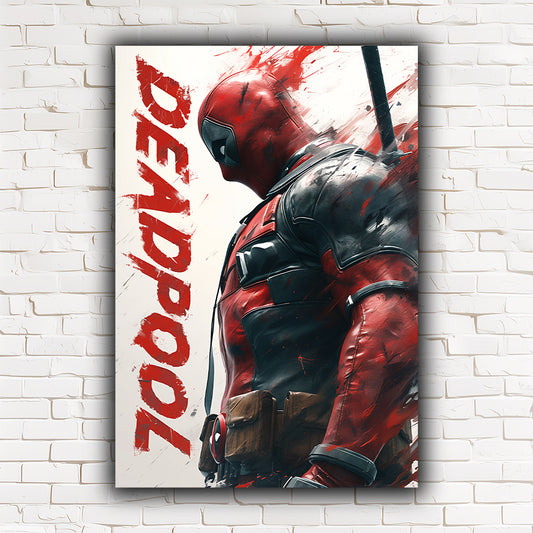 מארוול | יצירת אמנות Deadpool מאת @zegidesignai