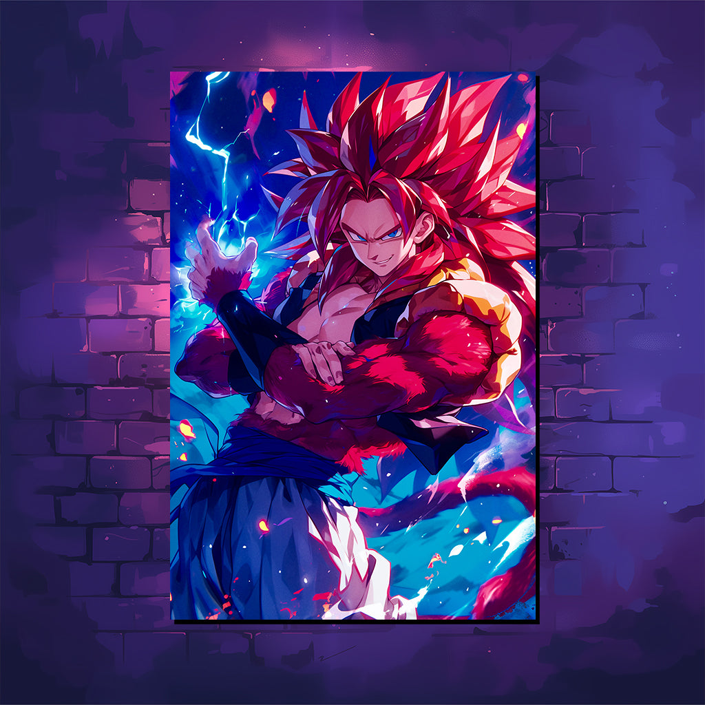 דרגון בול ז | יצירות אמנות של Gogeta מאת @Artfinity007