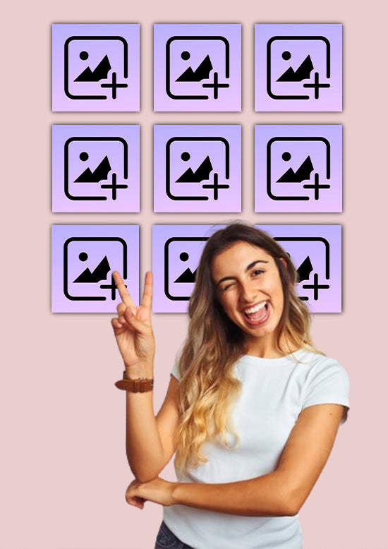 קיר זיכרונות מהתמונות שלכם