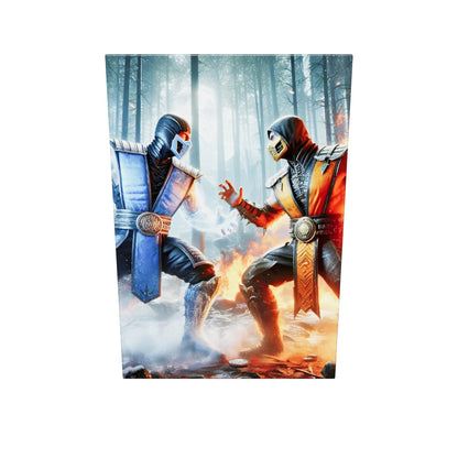 מורטל קומבט | יצירת אמנות Zero vs Scorpion מאת @ak_aigaming