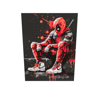 מארוול | יצירות אמנות של Nike Deadpool מאת @zegidesignai