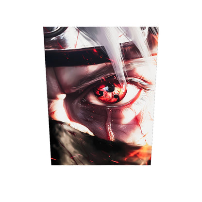 נארוטו | יצירות אמנות של Kakashi Sharingan מאת @faissal_thomas