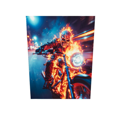 Ghost Rider | יצירות אמנות של Johnny Blaze מאת @zegidesignai