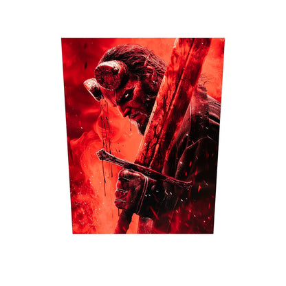 DC-Comics | יצירות אמנות של Hellboy מאת @zegidesignai