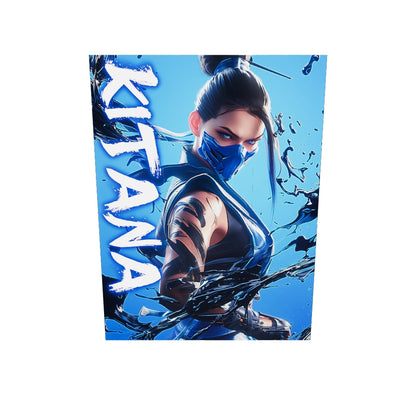 מורטל קומבט | יצירות אמנות של Kitana מאת @zegidesignai
