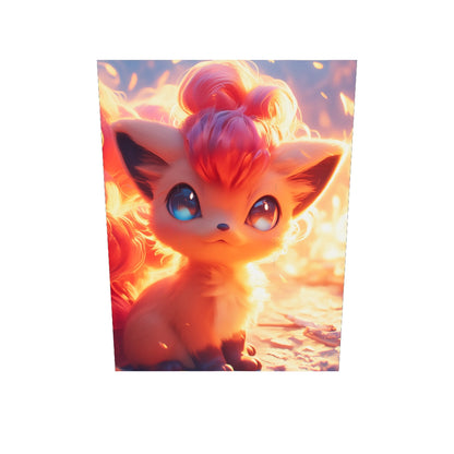 פוקימון | יצירת אמנות Vulpix מאת @zegidesignai