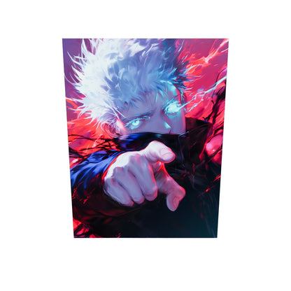 Jujutsu Kaisen | יצירות אמנות Satoru Gojo מאת @smitwalljourney