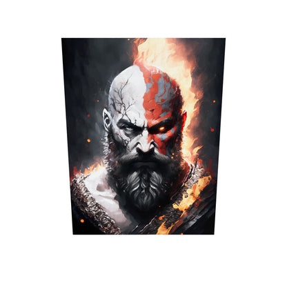 אל המלחמה | יצירת אמנות של Kratos מאת @faissal_thomas