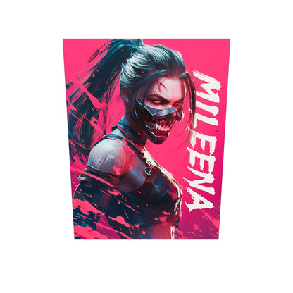 מורטל קומבט | יצירת אמנות של Mileena מאת @zegidesignai