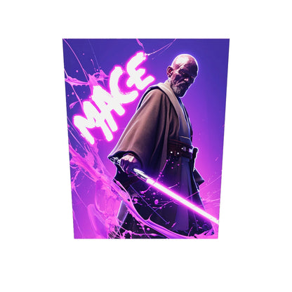 מלחמת הכוכבים | יצירות אמנות של Mace Windu מאת @zegidesignai