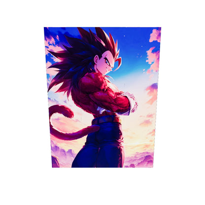 דרגון בול ז | יצירת אמנות Vegeta Super Siyan מאת @Artfinity007