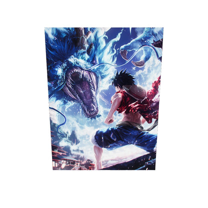 וואן פיס | Luffy vs Kaido יצירות אמנות מאת @faissal_thomas