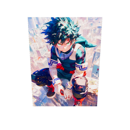 אקדמיה הגיבור שלי | יצירות אמנות של Deku מאת @Artfinity007