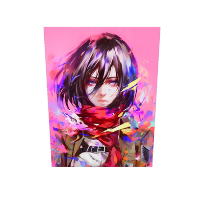 התקפה על טיטאן | יצירות אמנות של Mikasa מאת @smitwalljourney