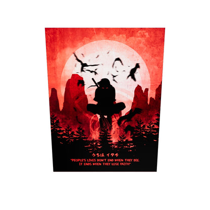 נארוטו | Itachi Quote יצירות אמנות מאת @saufahaqqi