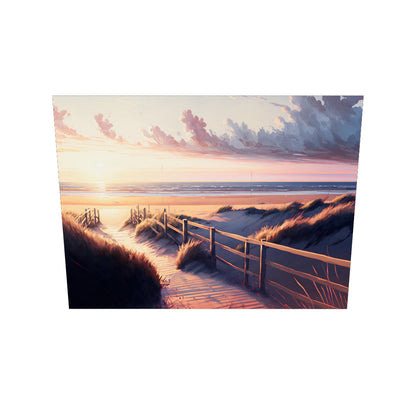 טבע | יצירות אמנות של Beach Sunrise מאת @leinwandbild24