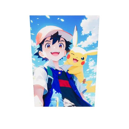 פוקימון | יצירות אמנות של Ash &amp; Pikachu מאת @Artfinity007