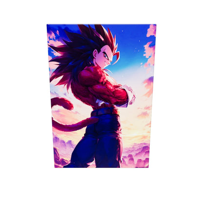 דרגון בול ז | יצירת אמנות Vegeta Super Siyan מאת @Artfinity007