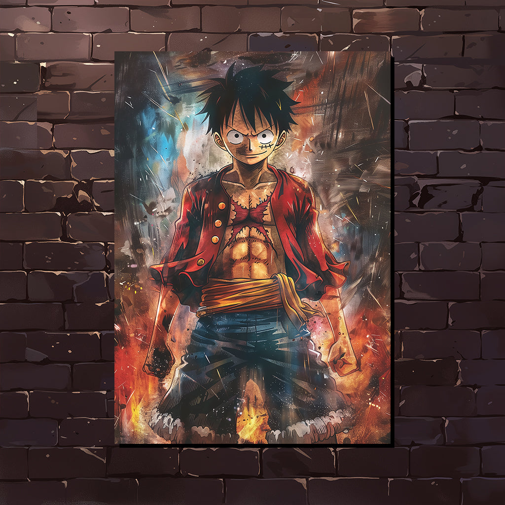 וואן פיס | Luffy Artwork מאת @Sublixe