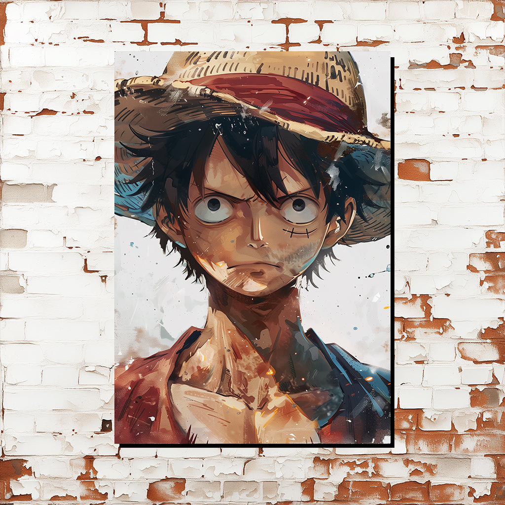 וואן פיס | Luffy Artwork מאת @Artfinity007